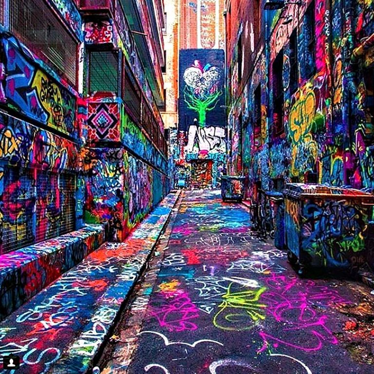 El arte urbano de Melbourne – Un paseo a puro color