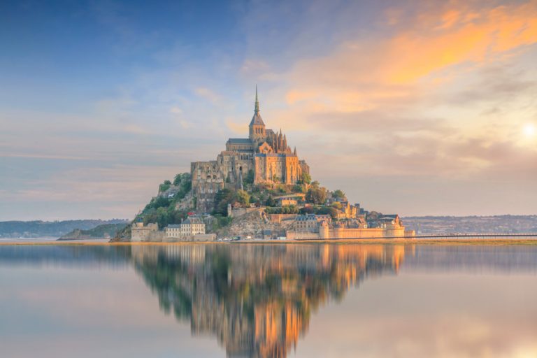 El Monte Saint-Michel y el fenómeno de las mareas