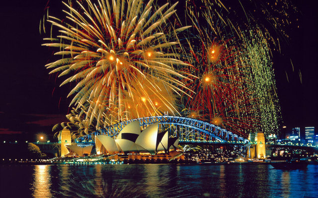 New Year’s Eve in Sydney, Australia