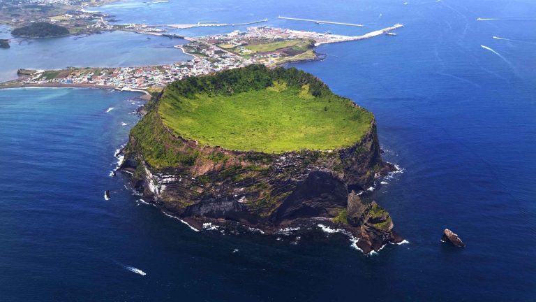 Jeju in South Korea is the island of love