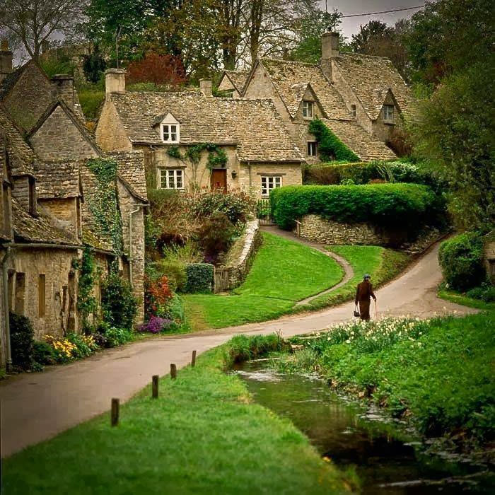 Bibury, one of the most beautiful villages in England